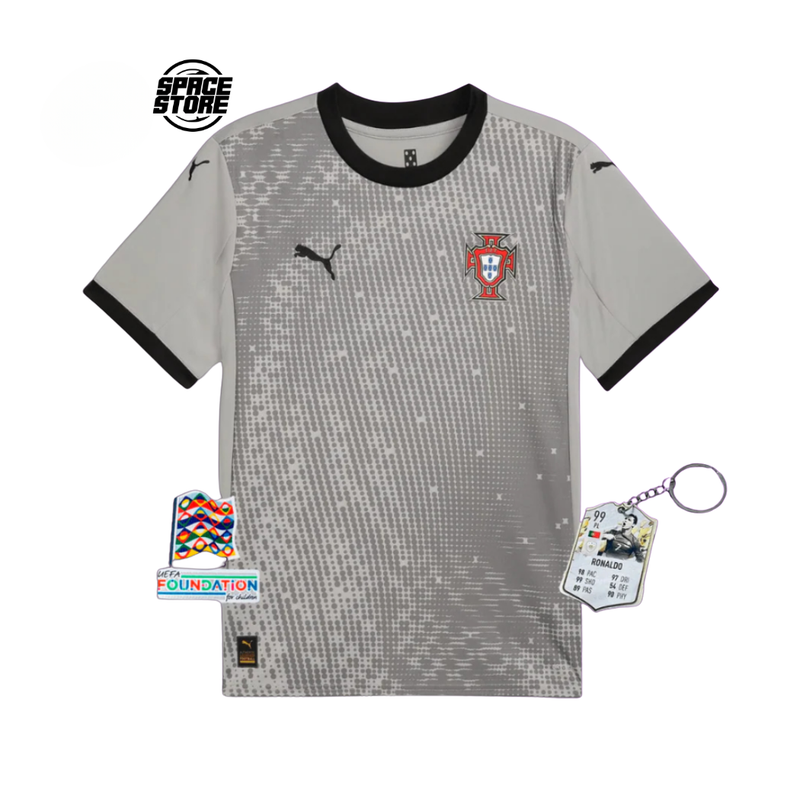 Camisola Portugal Guarda-Redes Cinza 2025/26