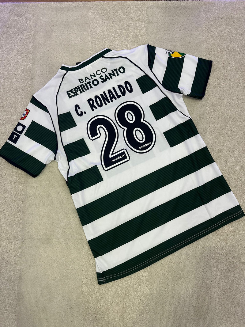 CAMISOLA RETRO SPORTING 2001/03 - C. RONADLO