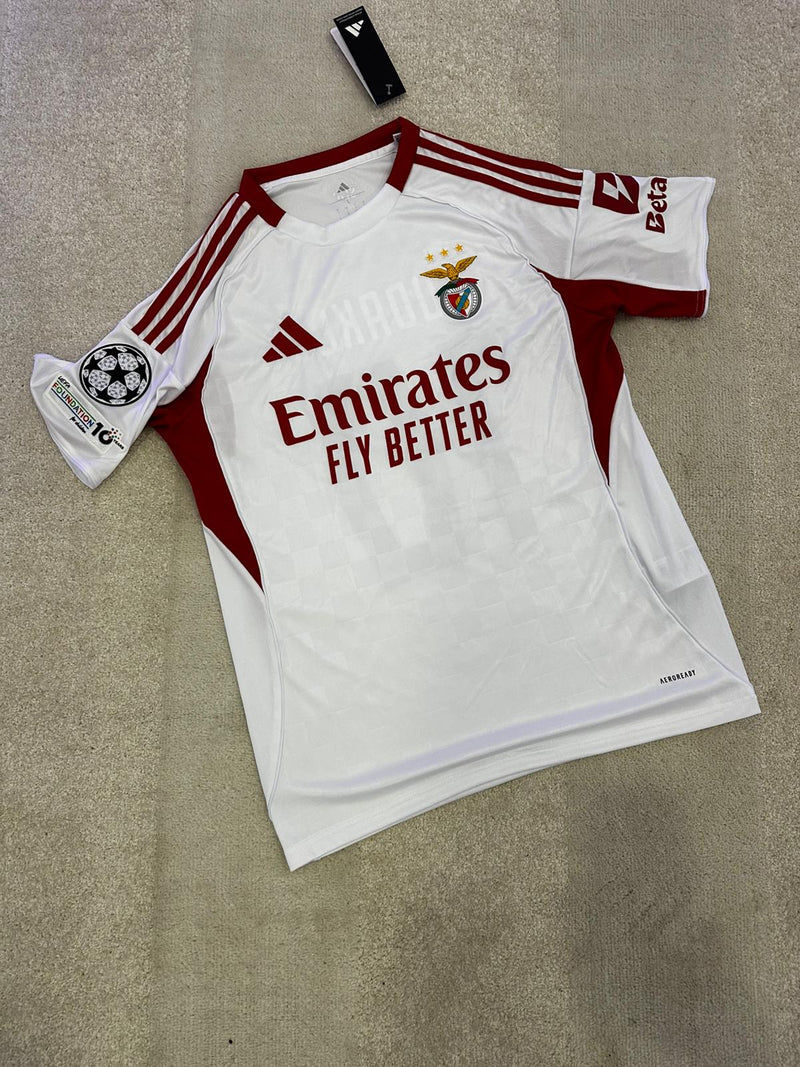 CAMISOLA ALTERNATIVA BENFICA 2025/26 - ENTREGA IMEDIATA!