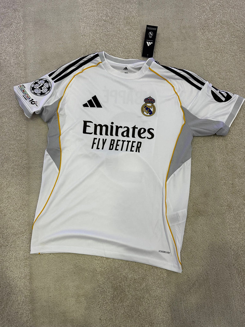 CAMISOLA PRINCIPAL REAL MADRID 2025/26 - MBAPPÉ