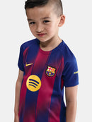 Conjunto Infantil Barcelona Principal 2025/26 - LANÇAMENTO! 🔥