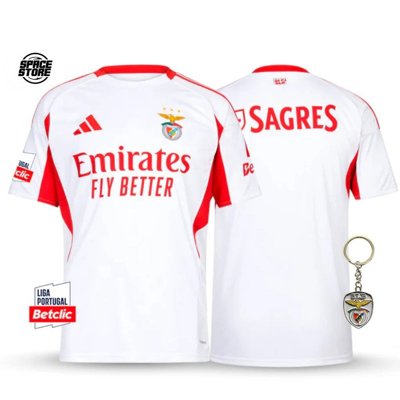 Camisola Benfica Alternativa Branca 2025/26