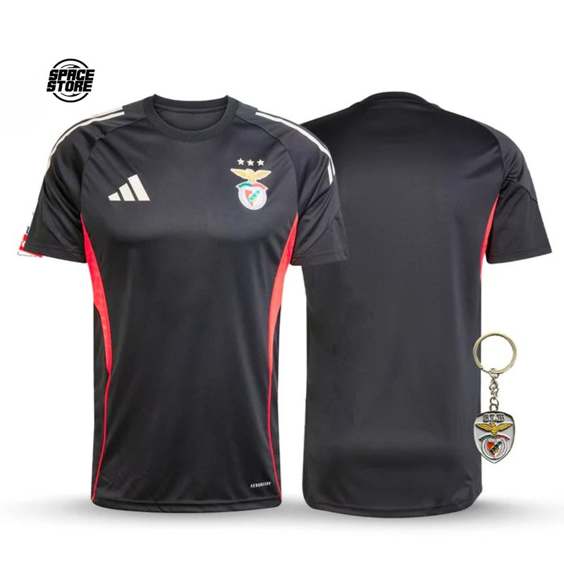 Camisola Benfica Treino Preta 2025/26