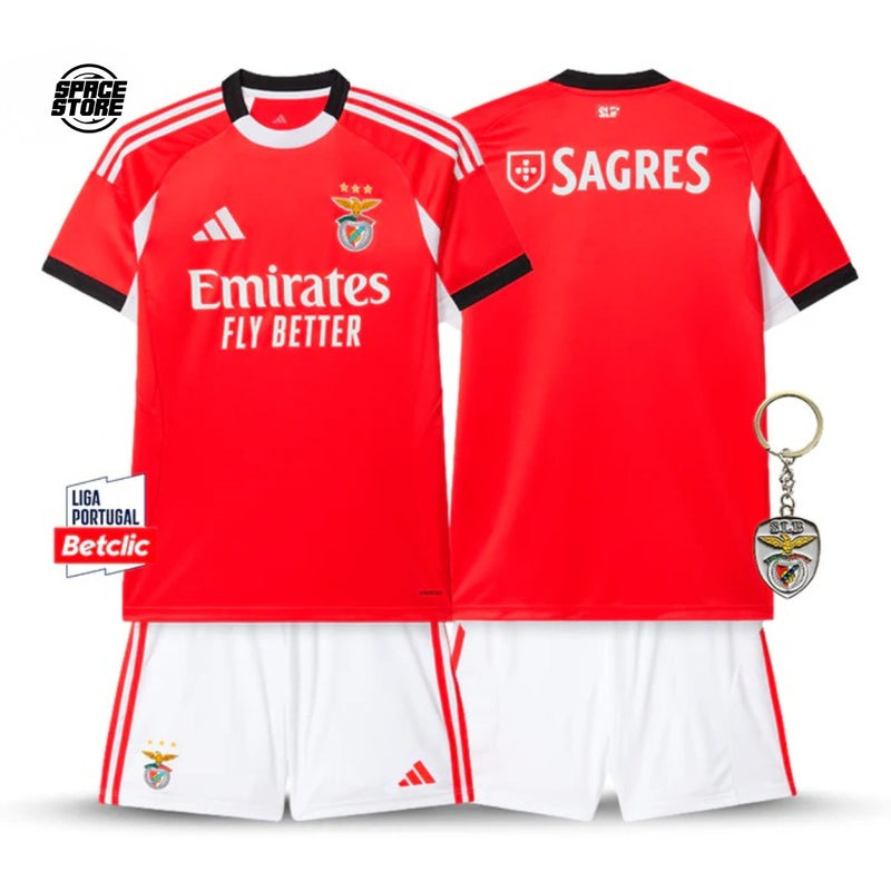 Conjunto Infantil Benfica Principal 2025/26