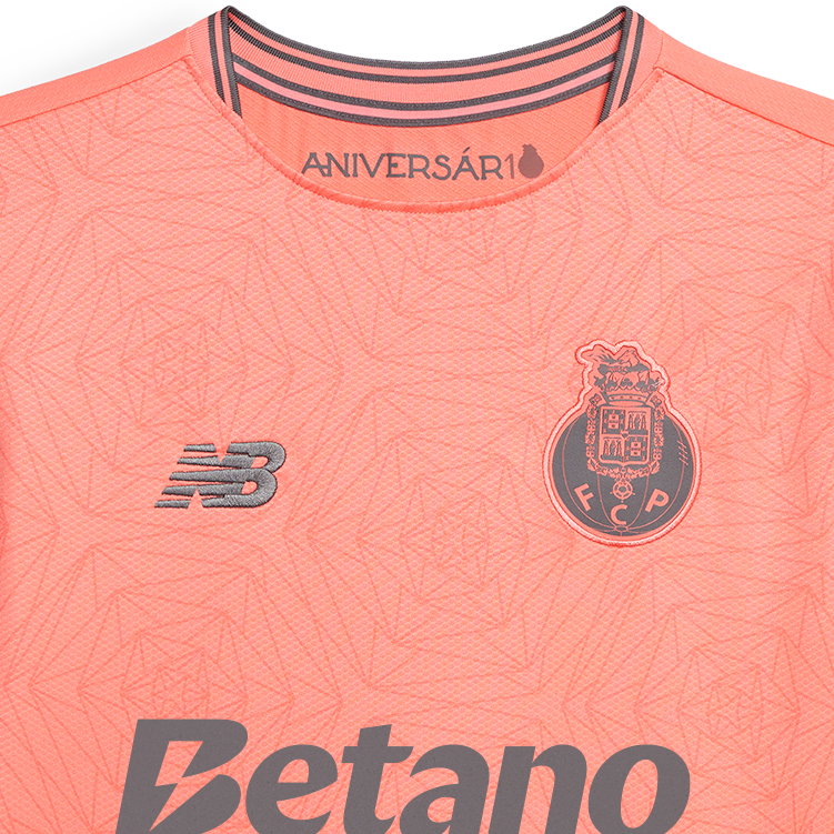 Conjunto Infantil Porto Alternativo Rosa 2025/26